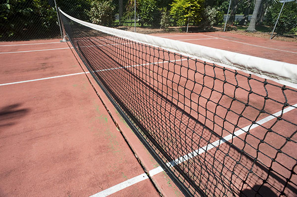 Теннисная сетка в теннисе
